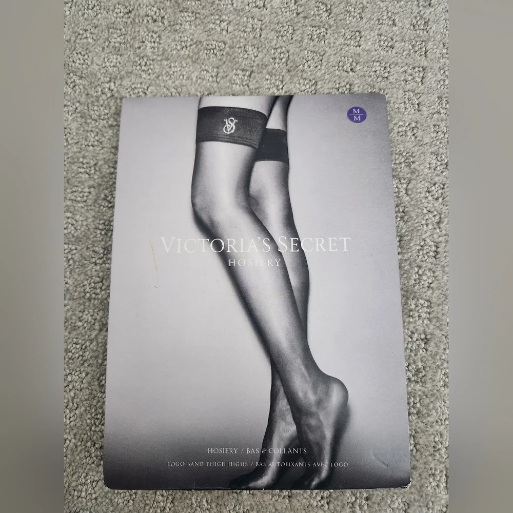 Victoria's Secret Blue Thigh Highs - Picture 5 of 12